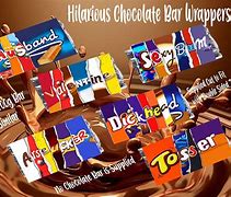 Image result for Funny Candy Bars Wrappers