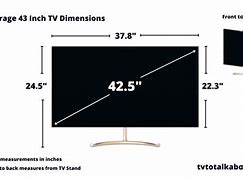 Image result for Flat Screen TV Dimensions Width and Height