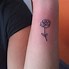Image result for Simple Rose Tattoo Men