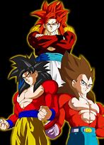 Image result for Goku Super Saiyan 4 Fusion