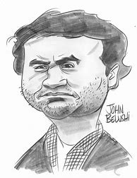 Image result for John Belushi Caricature