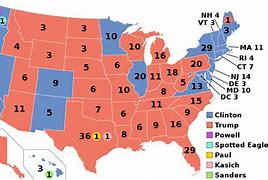 Image result for United States Elections 2016 Map