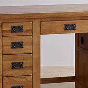 Image result for Light Wood Rustic Desk