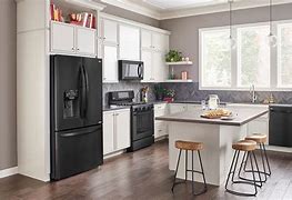 Image result for Black Stainless Steel Appliances Countertops
