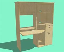 Image result for Oak Wood Computer Desk