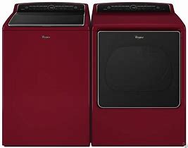 Image result for Whirlpool Red Washer Dryer