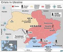 Image result for Ukraine Crisis War Map