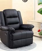Image result for Black Leather Armchair Low Angle