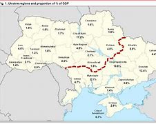 Image result for Ukraine Split Map