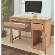 Image result for solid oak office desk