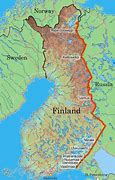 Image result for What Countries Border Finland