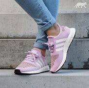 Image result for Adidas Swift Run Pink Shoes