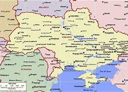 Image result for Map of Russia and Hungary Ukraine
