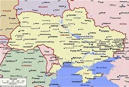 Image result for Map of Ukraine Area