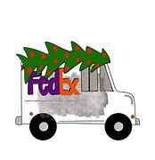 Image result for FedEx Delivery Truck Cartoon