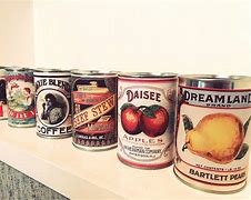 Image result for Old Food Cans