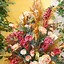 Image result for Chinese Silk Flower Arrangements
