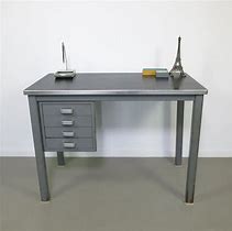Image result for small metal desk