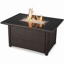 Image result for Rectangle Gas Fire Pit Table
