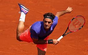 Image result for Roger Federer On Clay