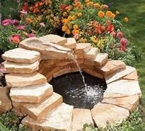 Image result for DIY Waterfall Fountain