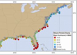 Image result for Hurricane Prediction Map Southeast Coast