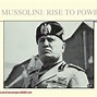 Image result for Benito Mussolini Timeline