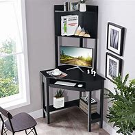 Image result for Corner Desk with Hutch for Small Space