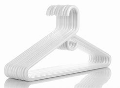 Image result for White Plastic Coat Hangers