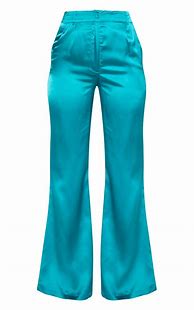 Image result for Silver Satin Pants