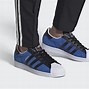 Image result for Adidas Superstar with Blue Insole