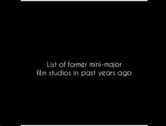 Image result for Mini Major Film Studios
