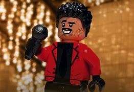 Image result for The Weeknd LEGO Minfigure