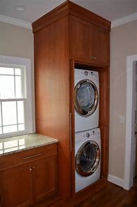 Image result for Double-Decker Washer and Dryer