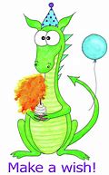 Image result for Cartoon Dragon Birthday