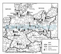 Image result for WWII German Pow Camps Map