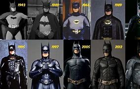 Image result for Batman Costumes through the Years