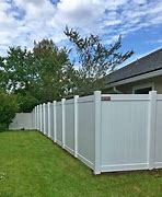 Image result for vinyl privacy fences