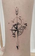 Image result for Rose Compass Tattoo Outline