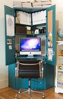 Image result for Hideaway Desk Armoire