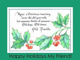 Image result for Poems for Friends Christmas Card