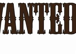 Image result for Wanted Poster Letters