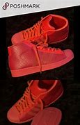 Image result for Black and Red Shell Toe Adidas
