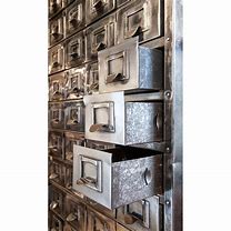 Image result for Vintage Metal Storage Cabinet