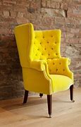 Image result for gray sofa yellow chair