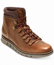 Image result for Cole Haan Men's Zerøgrand Hiker Boot - British Tan Leather