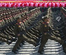 Image result for North Korea Soldiers Marching