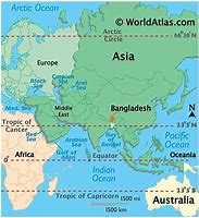 Image result for Bangladesh World Map