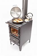 Image result for Small Kitchen Wood Stove
