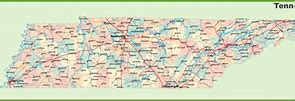 Image result for Map of Tennessee Cities Easy